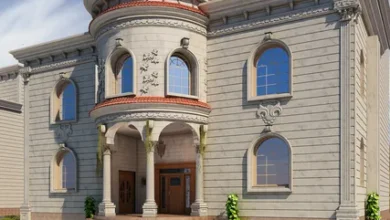 ديكورات اسمنتية للواجهات بالرياض