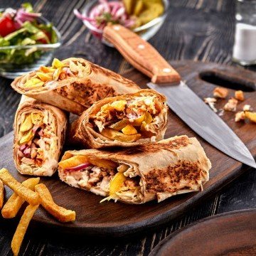 طريقة عمل شاورما الدجاج في البيت
