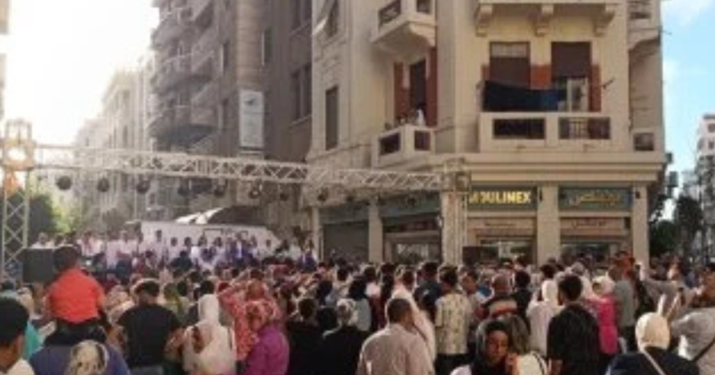 انطلاق فعاليات شارع الفن بالاسكندرية وسط حضور جماهيري كبير