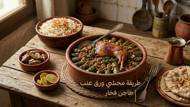 محشي ورق عنب بالطريقة المصرية الأصلية