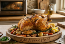 طريقة عمل دجاج محمر في الفرن