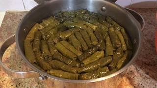 محشي ورق عنب بالطريقة المصرية الأصلية