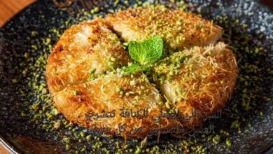 السر اللي بيخلي الكنافة تتشرب العسل بالتساوي من كل جهة